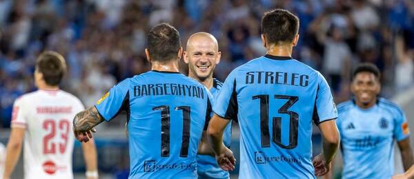 ŠK Slovan Bratislava: Tigran Barseghjan; Dávid Strelec; Vladimír Weiss ml.