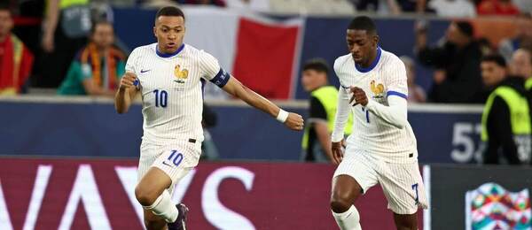 Dvojica Mbappé a Dembélé v drese francúzskej reprezentácie