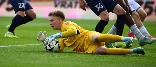 Gregor Tóth, brankár tímu ViOn Zlaté Moravce