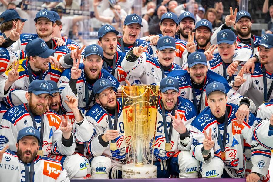 Hokejisti ZSC Lions Zürich.