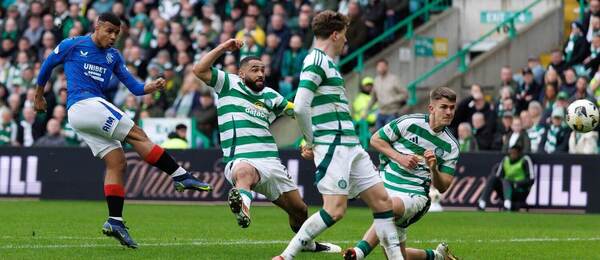 Moment zo zápasu Rangers vs. Celtic