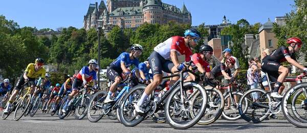 Krásna panoráma mesta Québec počas pretekov v roku 2024