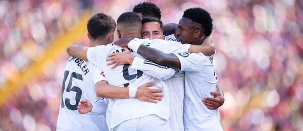 Futbalisti Realu Madrid.