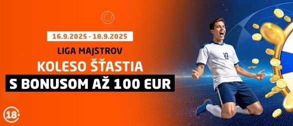 Koleso šťastia v Synot Tipe