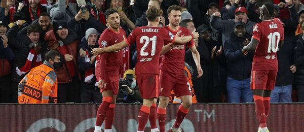 Futbalisti Liverpoolu.