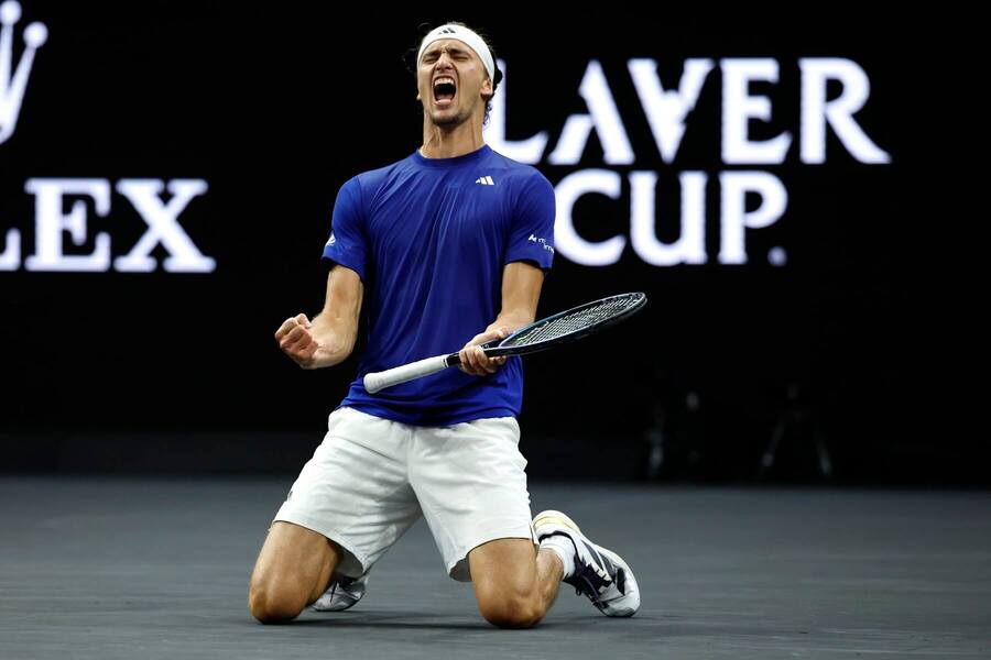 Alexander Zverev na&nbsp;Laver Cupe