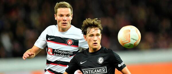 Archívna fotka Midtjylland vs. Sturm Graz.