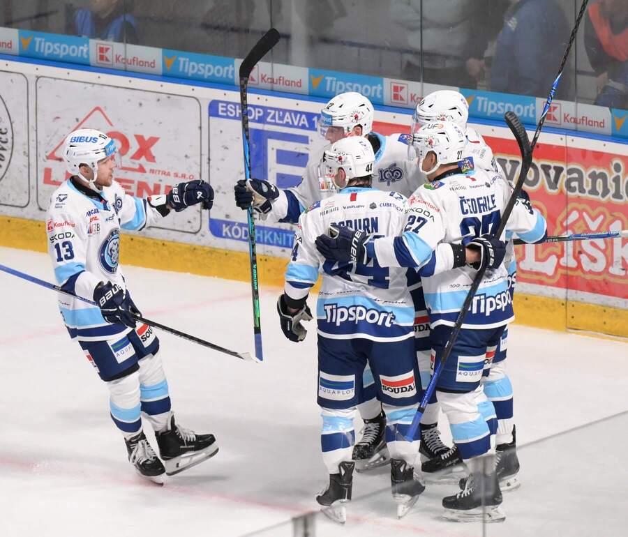 Hokejisti HK Nitra.