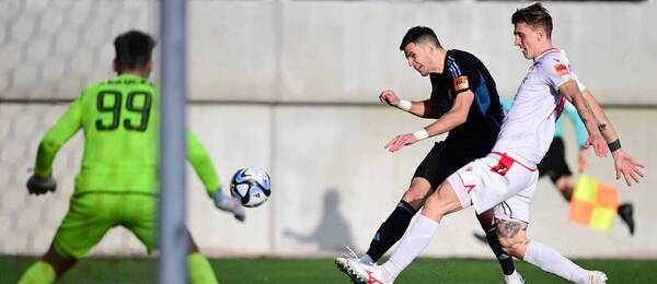 Trenčín – Slovan z februára 2024.