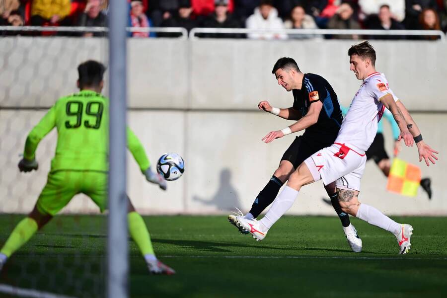 Trenčín – Slovan z februára 2024.