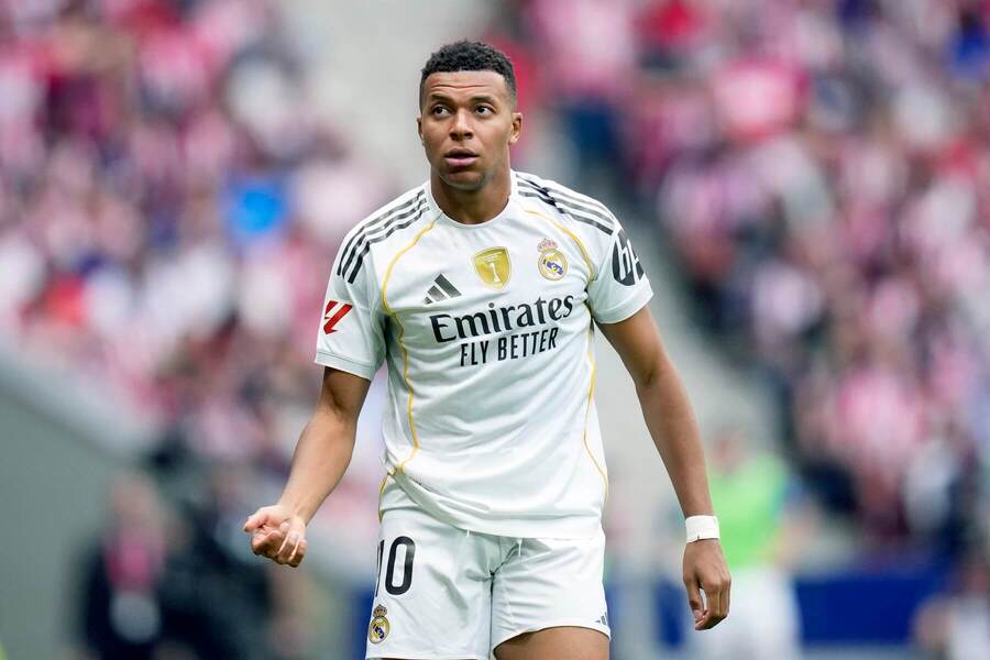 Kylian Mbappé, útočník Realu Madrid.