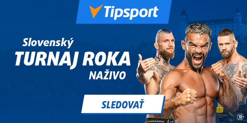 Sledujte Oktagon 77 naživo v Tipsporte.