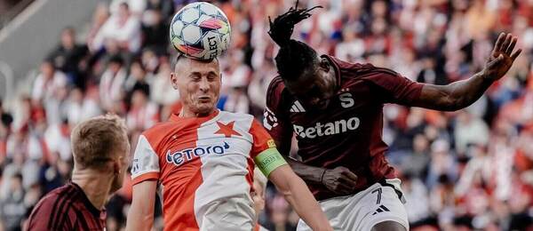 Slavia vs. Sparta z 10. mája 2025.