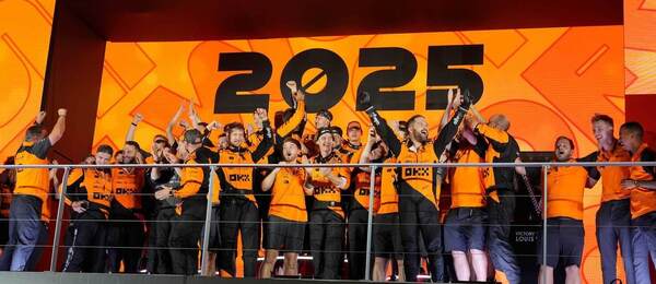 McLaren ako víťaz Pohára konštruktérov 2025