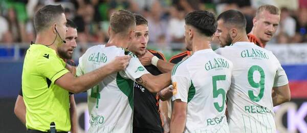Futbalisti Tatrana Prešov.