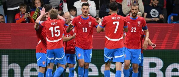 Futbalisti Českej republiky.