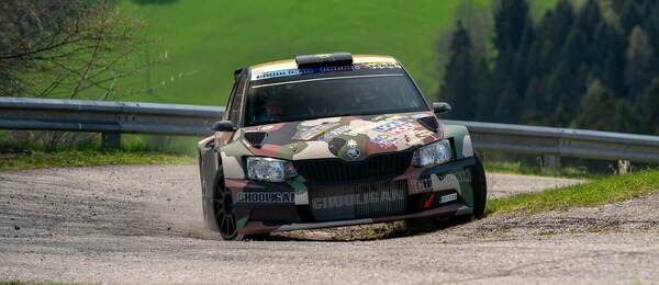 Róbert Kolčák na Škoda Fabia RS Rally2 obsadil v roku 2024 na Rally Liptov 2. miesto