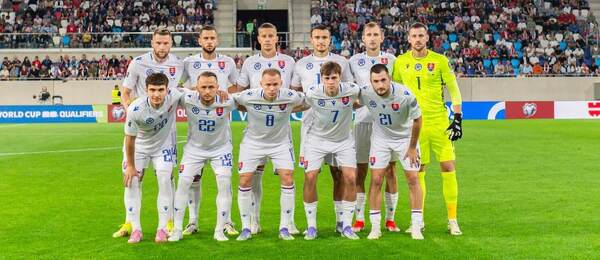 Futbalisti Slovenska.