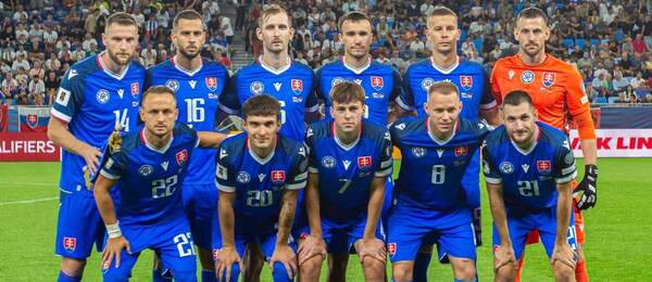 Základná zostava Slovenska proti Nemecku v septembri 2025.