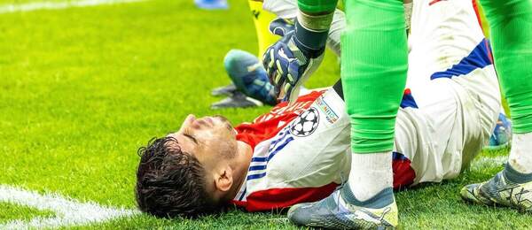 Na snímke zranený Kai Havertz z Arsenalu Londýn.