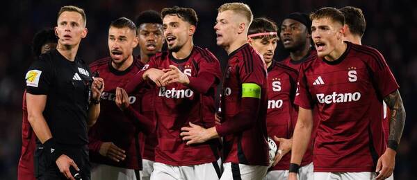 Futbalisti Sparty Praha.