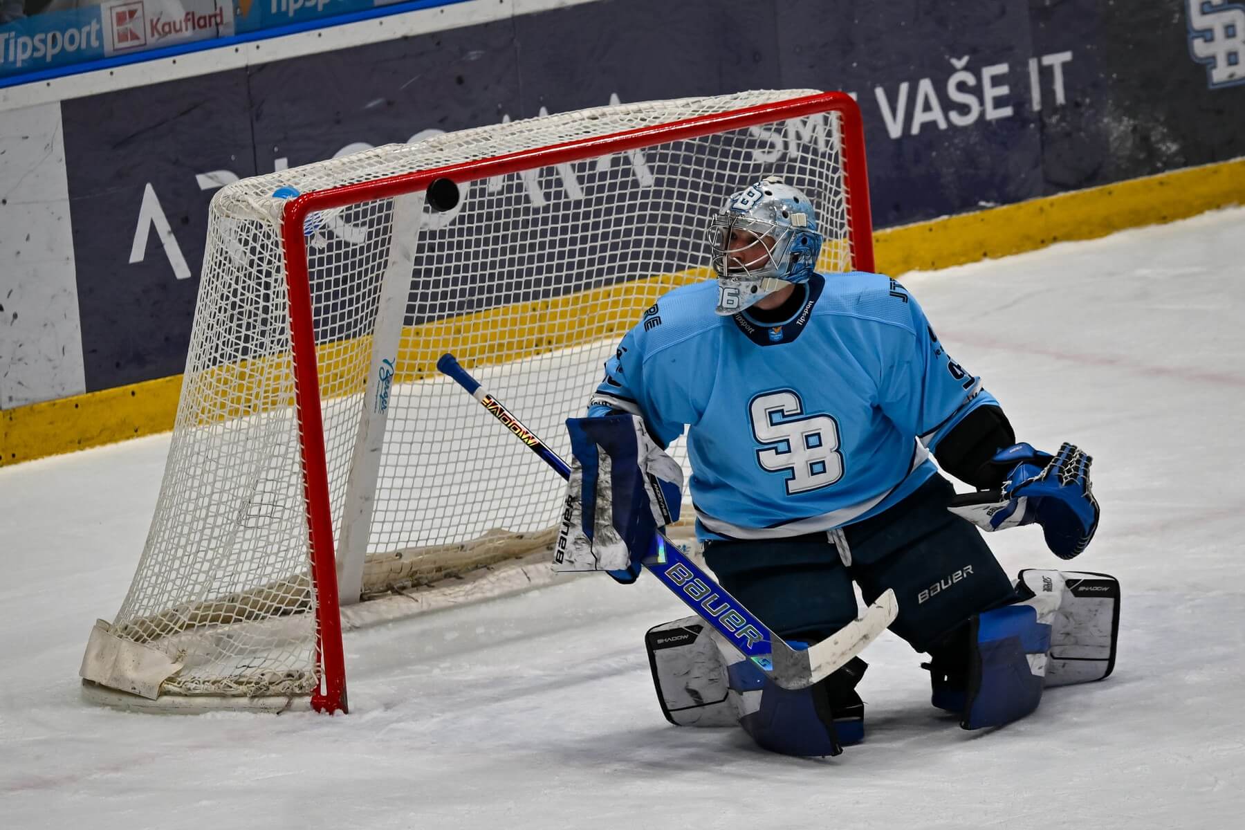 Patrik Andrisík, brankár HC Slovan Bratislava Patrik Andrisík, brankár HC Slovan Bratislava