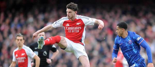 Declar Rice z Arsenalu vo výskoku