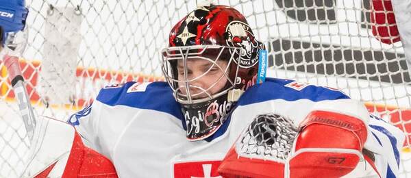 Eugen Rabčan podal v zápase proti Lotyšsku na Nemeckom pohári výborný výkon.