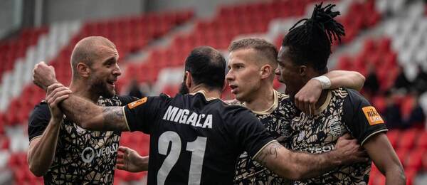 Futbalisti Banskej Bystrice.