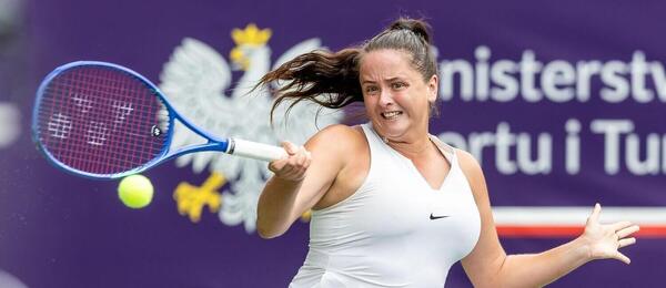 Viktória Hrunčáková, reprezentantka Slovenska v tenise