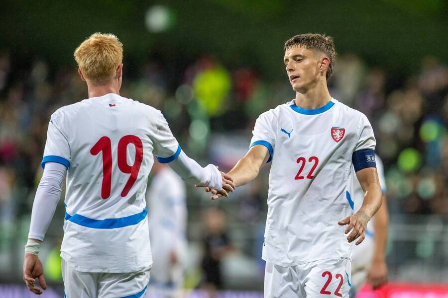 Tom Slončík a Jan Paluska (Česko U21)