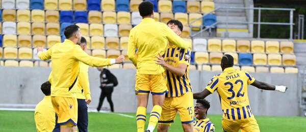 Futbalisti Dunajskej Stredy.