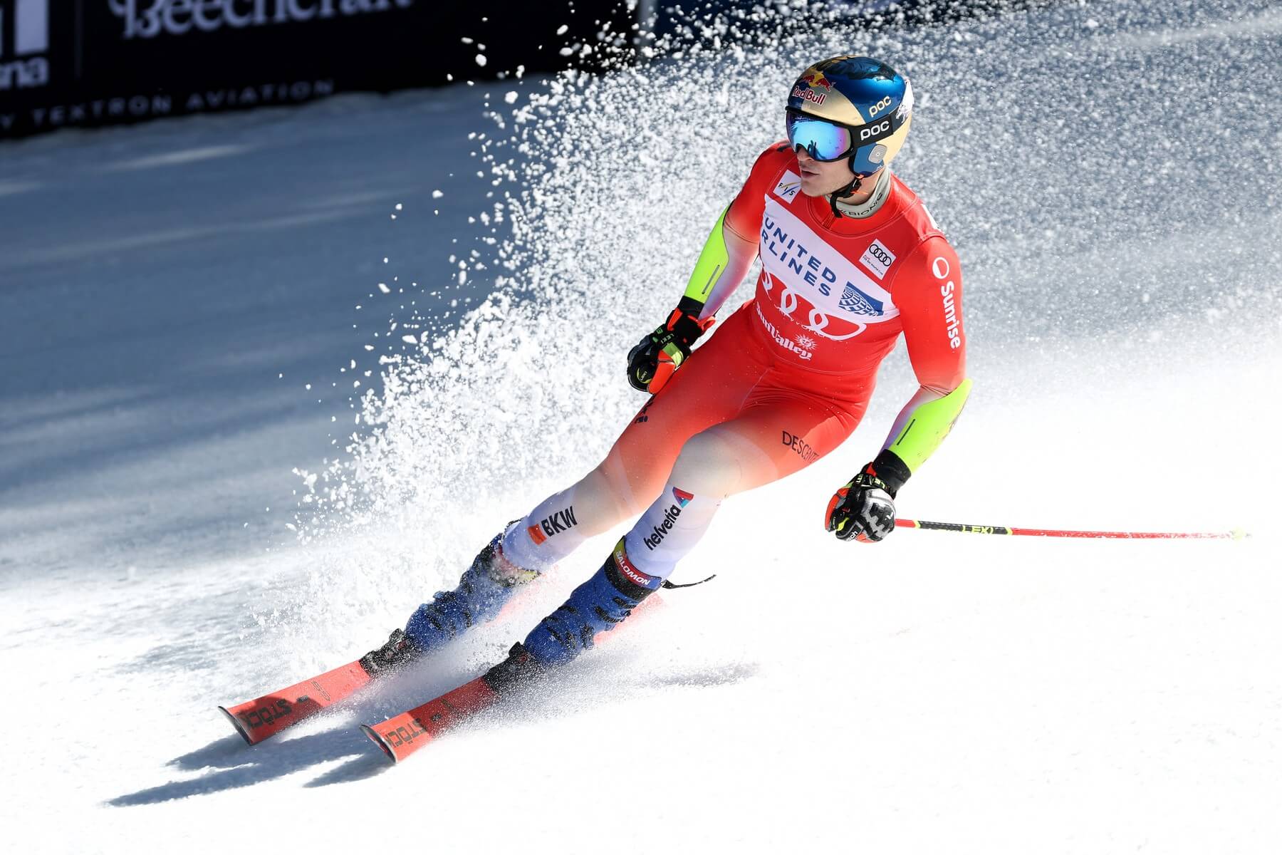 Švajčiarsky alpský lyžiar Marco Odermatt