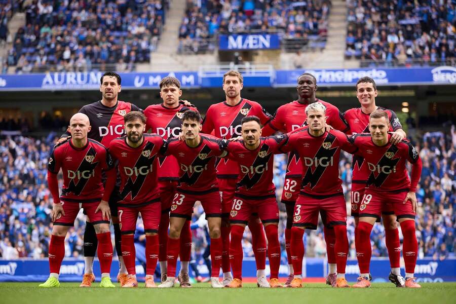 Mužstvo Rayo Vallecano