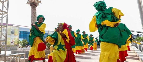 Fanúšikovia Senegalu