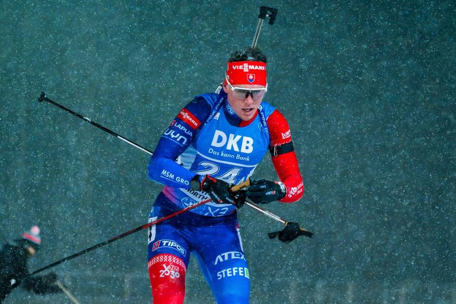 Tomáš Sklenárik, reprezentant Slovenska v biatlone