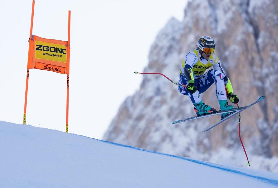 Jan Zabystřan na&nbsp;Super-G vo&nbsp;Val Gardene