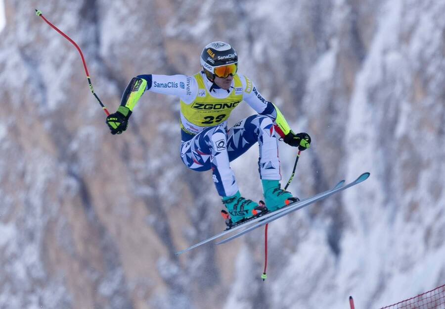 Jan Zabystřan letí pre&nbsp;víťazstvo v&nbsp;Super-G vo&nbsp;Val Gardene 2025