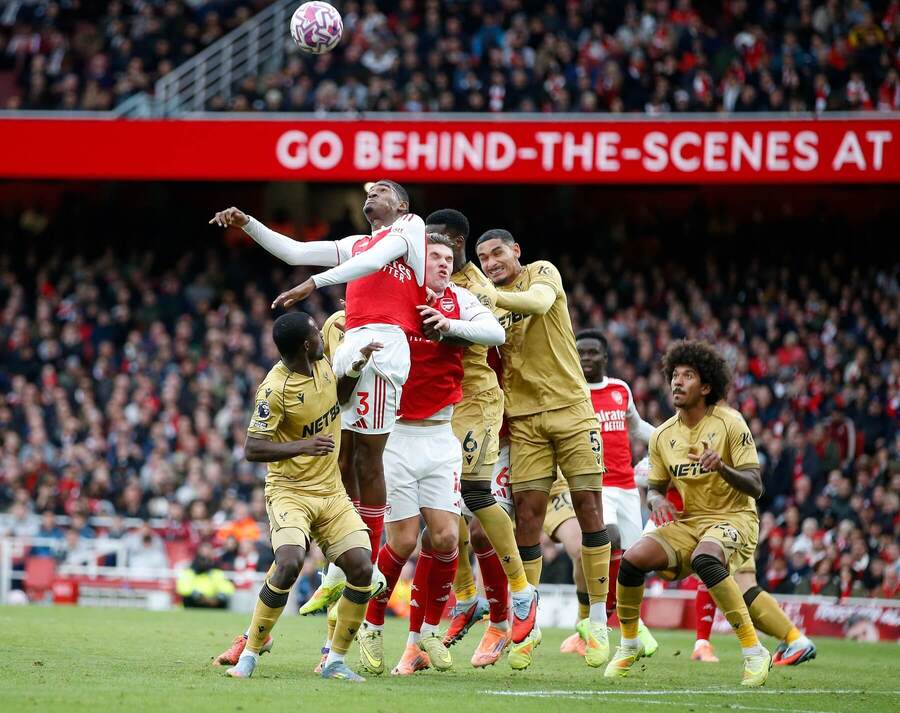 Zápas Arsenal – Crystal Palace.