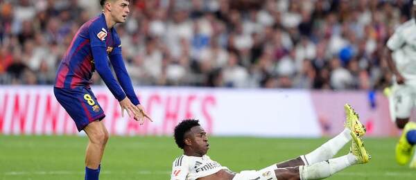 Pedri (Barcelona) a Vinícius Junior (Real Madrid)