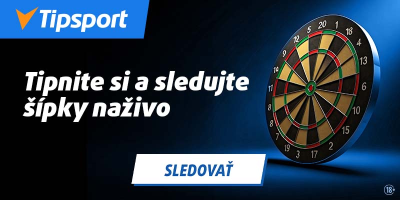 Sledujte šípky naživo v&nbsp;Tipsporte.