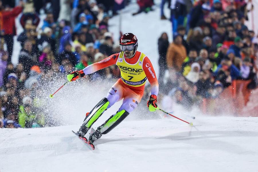 Loic Meillard, nočný slalom Madonna di Campiglio 2025