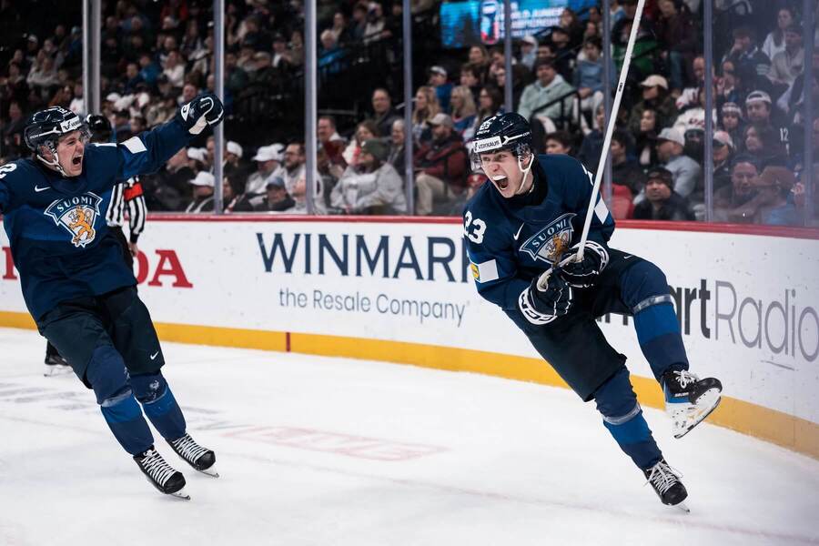 Fínsko U20 vs. Kanada U20 v&nbsp;zápase o&nbsp;bronz online