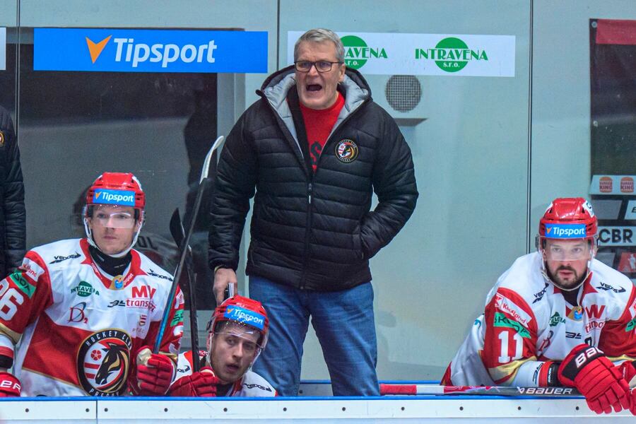 Tréner Prešova Kai Suikkanen.