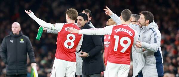 Futbalisti Arsenalu Londýn.