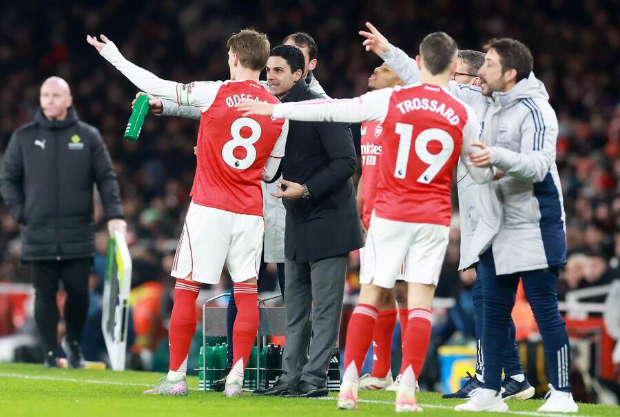 Futbalisti Arsenalu Londýn.