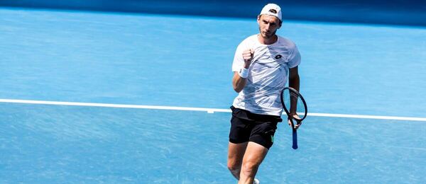 Lukáš Klein počas Australian Open 2024