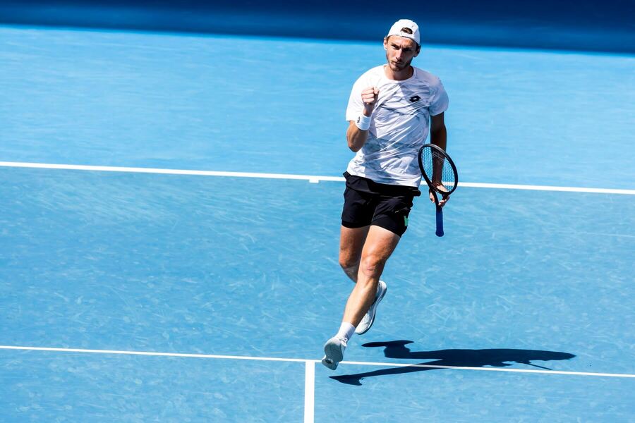 Lukáš Klein počas Australian Open 2024