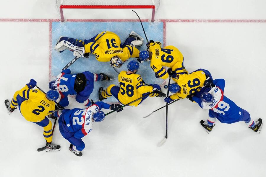 Slovensko vs. Švédsko na&nbsp;ZOH 2022 v&nbsp;Pekingu, zápas o&nbsp;3. miesto