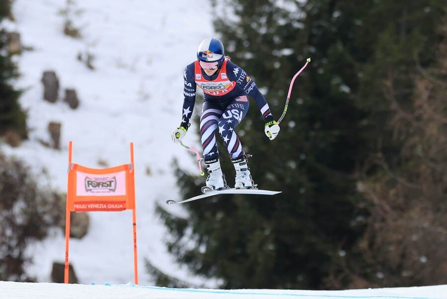 Lindsey Vonn v&nbsp;Tarvisio 2026